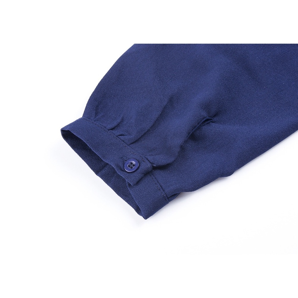 My Angel Navy Off Shoulder Mini Dress - Picture 6 of 8